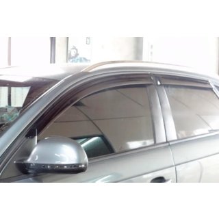 Ветровики на окна (4 шт, HIC) Audi Q5 2008-2017 гг. фото 4