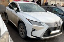 Lexus RX 2016-2022 гг. Ветровики с хромированным молдингом LONG (4 шт, HIC) фото 3