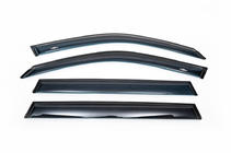 BMW X3 E83 2003-2010 гг. Ветровики на окна (4 шт, HIC) фото 2