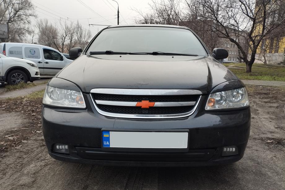 Chevrolet Lacetti 2003-2024 гг. Зимняя решетка (нижняя) глянцевый Фото 3