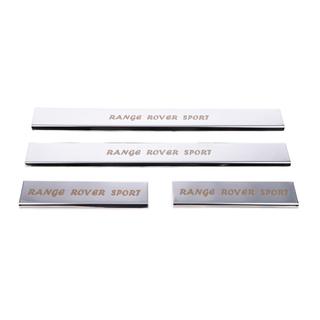 Накладки на Пороги (4 шт, Carmos) Range Rover Sport 2005-2013 гг. фото 2