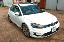 Volkswagen Golf 7/E-Golf 2012-2020 гг. Рейлинги OmsaLine Solid (2 шт, черные) фото 8