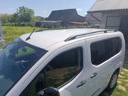 Citroen Berlingo/Multispace 2018- гг. Рейлинги OmsaLine Solid (2 шт, черные) фото 3