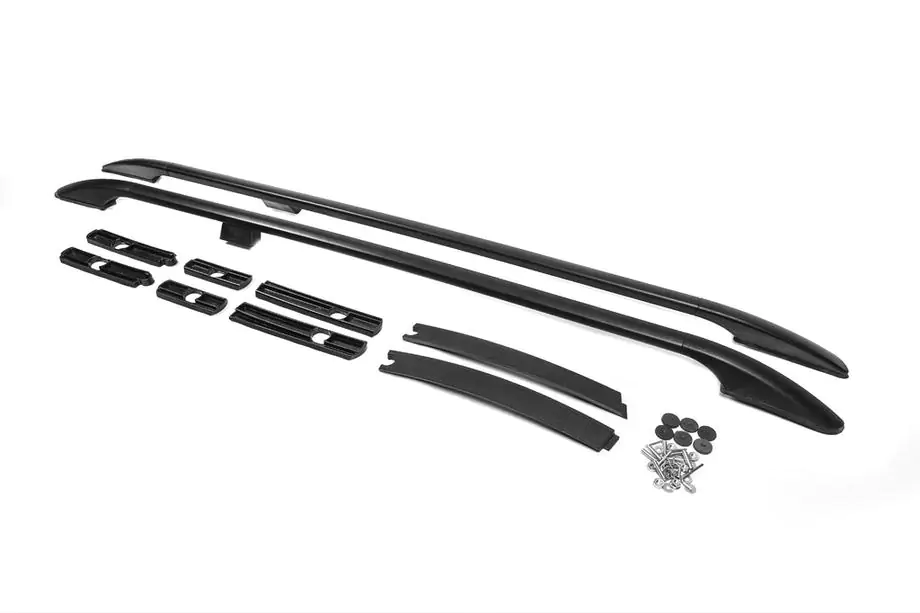 Ford Connect 2014-2021 гг. Рейлинги OmsaLine Solid (2 шт, черные) Image