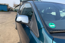 Ford Fusion 2002-2012 гг. Хромированные Накладки на Зеркала (2 шт.) Хромированный пластик фото 3