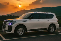 Nissan Armada 2016-2024 гг. Дверные молдинги (4 шт, черные) фото 4