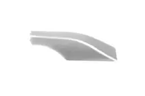 Nissan Qashqai 2007-2010 гг. Задняя крышка для OEM рейлингов фото 1