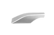 Nissan Qashqai 2007-2010 гг. Задняя крышка для OEM рейлингов фото 4
