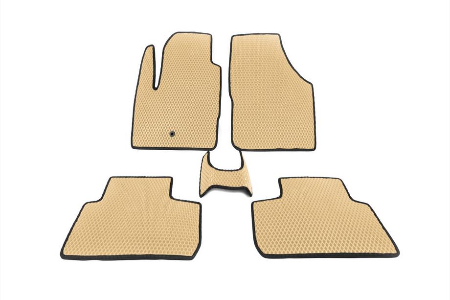 Land Rover Freelander II 2006–2014 гг. Коврики EVA (Бежевые) Image