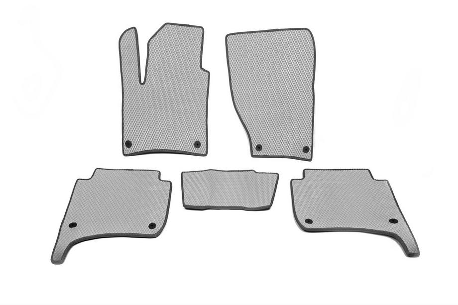 Volkswagen Touareg 2010-2018 гг. Коврики EVA (Серые) Image