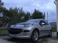 Peugeot 207 2006–2014 гг. Дефлектор капота VIP фото 2