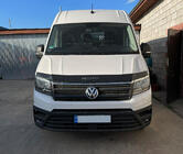 Volkswagen Crafter 2016- гг. Дефлектор капота (VIP) фото 1