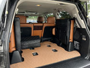 Lexus LX570/450d 2008-2022 гг. Коврик багажника 2 шт (EVA, 7 мест, кирпичный) фото 2