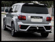 Nissan Patrol Y62 2010-2024 гг. Задние LED Фонари 2010-2021 (Черные-Секвенциальные) фото 4