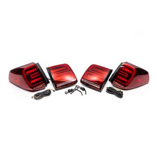 Задние LED Фонари (RED-Sequential) Nissan Armada 2016-2024 гг. фото 3