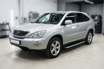 Lexus RX 2003-2009 гг. Боковые Подножки Fullmond (2 шт., Алюминий) фото 1