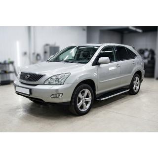 Боковые Подножки Fullmond (2 шт., Алюминий) Lexus RX 2003-2009 гг. фото 1