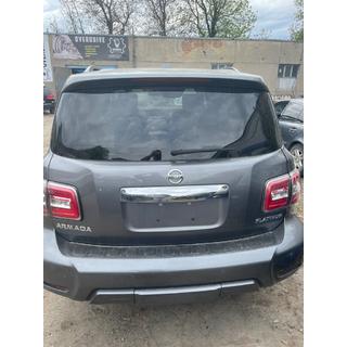 Задний бампер в сборе (Оригинал 2019) Nissan Armada 2016-2024 гг. фото 3