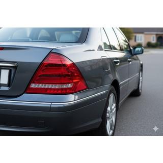 Задние фонари LED (2 шт) Mercedes C-class W203 2000-2007 гг. фото 1