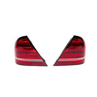 Задние фонари LED (2 шт) Mercedes C-class W203 2000-2007 гг. фото 3