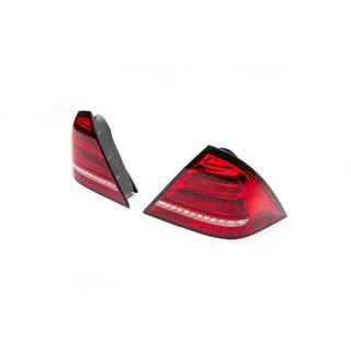 Задние фонари LED (2 шт) Mercedes C-class W203 2000-2007 гг. фото 2