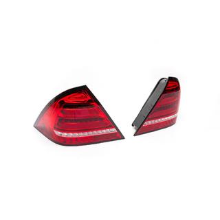 Задние фонари LED (2 шт) Mercedes C-class W203 2000-2007 гг. фото 4