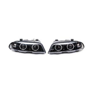 Передние фары 1998-2001 (2 шт, LED) BMW 3 серия E46 1998-2006 гг. фото 2