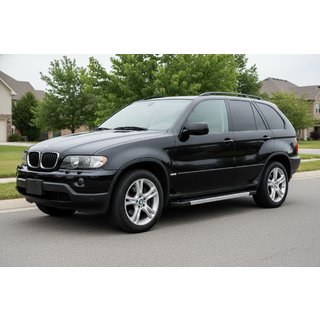 Боковые пороги RedLine (2 шт, алюминий) BMW X5 E53 1999–2006 гг. фото 1