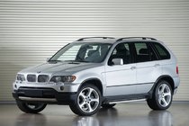 BMW X5 E53 1999–2006 гг. Боковые Подножки Tayga Grey (2 шт, алюминий) фото 1