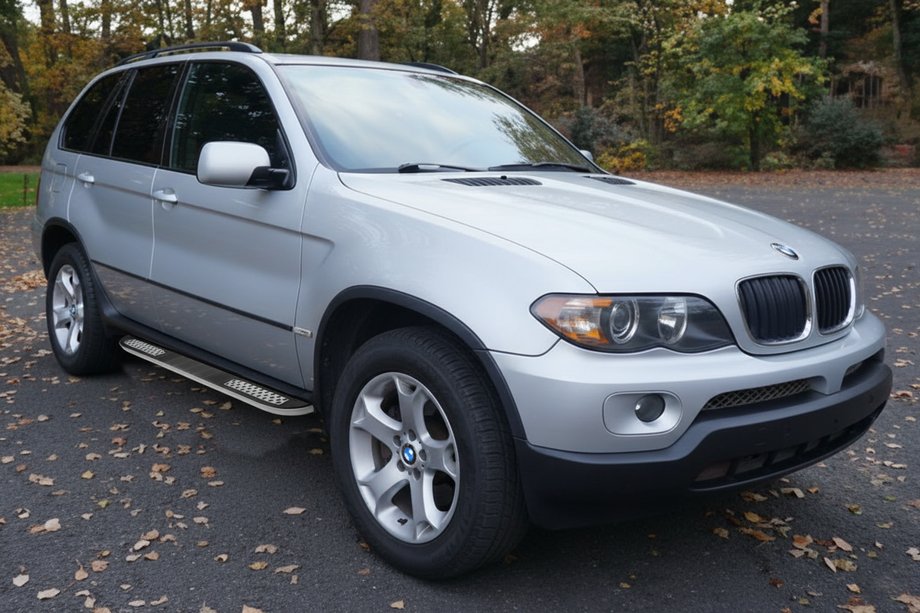 BMW X5 E53 1999–2006 гг. Боковые Подножки Tayga V2 (2 шт, Алюминий) Image