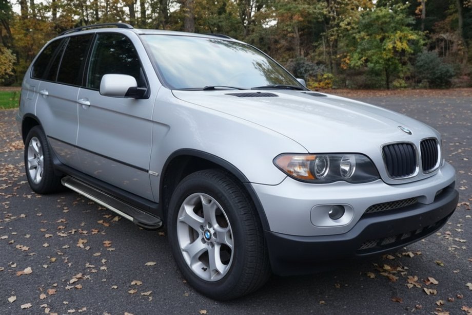 BMW X5 E53 1999–2006 гг. Боковые Подножки Maya V1 (2 шт, Алюминий) Image