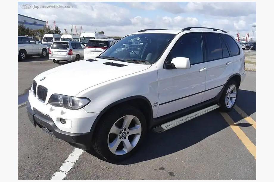 BMW X5 E53 1999–2006 гг. Боковые Подножки Maya V2 (2 шт, алюминий) Image