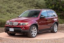 BMW X5 E53 1999–2006 гг. Боковые Подножки Maya Red (2 шт, алюминий) фото 1