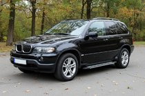 BMW X5 E53 1999–2006 гг. Боковые Подножки Rainbow (2 шт, Алюминий) фото 1