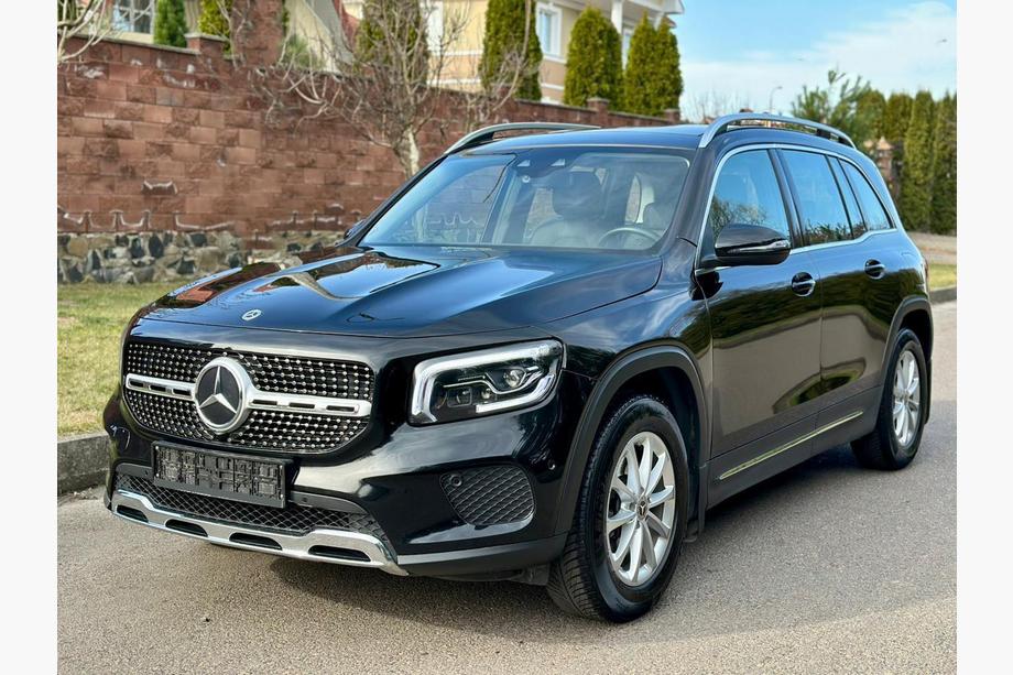 Mercedes GLB X247 2019- гг. Передняя решетка Diamond Silver (для Base 2019-2023) Без места под камеру Фото 3