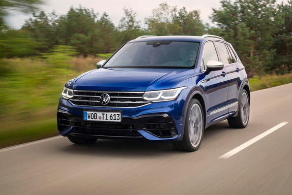Обзор заряженной модификации Volkswagen Tiguan R фото 3