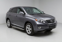 Lexus RX 2009-2015 гг. Боковые Подножки Maydos V2 (2 шт, Алюминий) фото 1