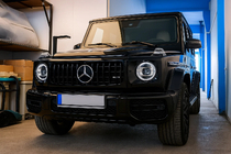 Mercedes G class W463 1990-2018 гг. Передняя Решетка (GT Panamericana, без Хрома) фото 1