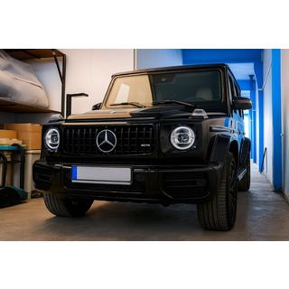 Передняя Решетка (GT Panamericana, без Хрома) Mercedes G сlass W463 1990-2018 гг. фото 1