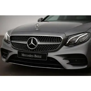 Передняя решетка Diamond Silver (для Avantgarde/AMG-Line/E43 AMG/E53 AMG 2016-2020)