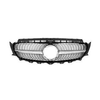 Передняя решетка Diamond Silver (для Avantgarde/AMG-Line/E43 AMG/E53 AMG 2016-2020) фото 2