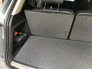 Audi Q7 2005-2015 гг. Коврик багажника 3 части (EVA, Черный) (7 мест) фото 4