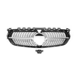Передняя решетка Diamond Silver (для Base) Mercedes B-class W247 2019- гг. фото 2