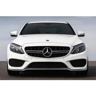 Передняя решетка C63-design (для Avantgarde/AMG-Line/C43 AMG) Mercedes C-сlass W205 2014-2021 гг. фото 2