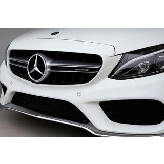 Передняя решетка C63-design (для Avantgarde/AMG-Line/C43 AMG) Mercedes C-сlass W205 2014-2021 гг. фото 1
