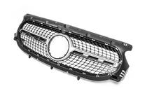 Mercedes GLA H247 2020- гг. Передняя решетка Diamond Silver фото 4