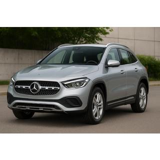 Передняя решетка Diamond Silver Mercedes GLA H247 2020- гг. фото 1
