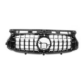 Передняя решетка Panamericana GT (для AMG Line) Mercedes GLA H247 2020- гг. фото 3