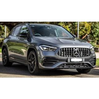 Передняя решетка Panamericana GT (для AMG Line) Mercedes GLA H247 2020- гг. фото 1