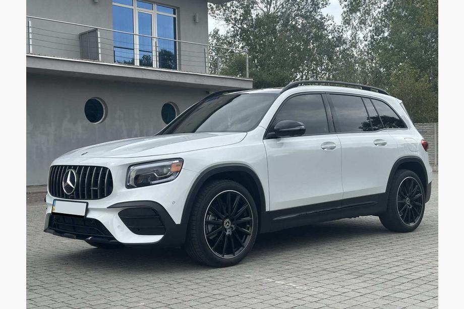 Mercedes GLB X247 2019- гг. Передняя решетка Panamericana GT (для AMG-Line 2019-2023) С местом под камеру Фото 7
